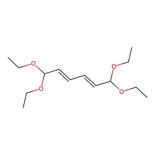 2,4-Hexadiene, 1,1,6,6-tetraethoxy- structure