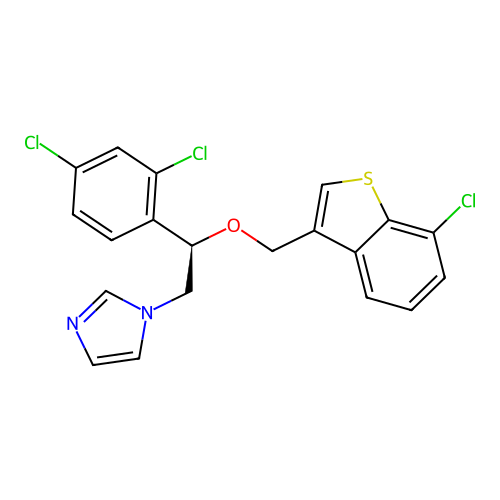Arasertaconazole structure