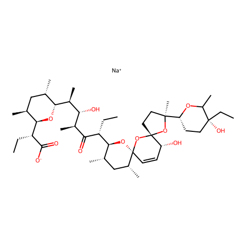 4-Methylsalinomycin sodium structure