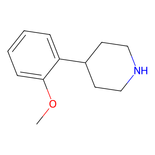 4-(2-Methoxyphenyl)piperidine structure