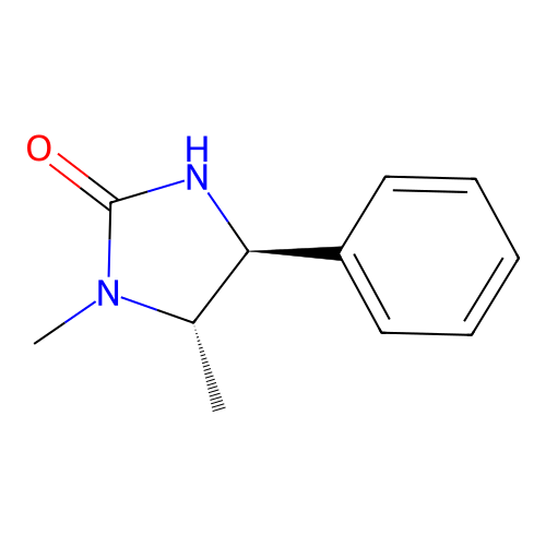 (4S,5S)-1,5-dimethyl-4-phenylimidazolidin-2-one structure