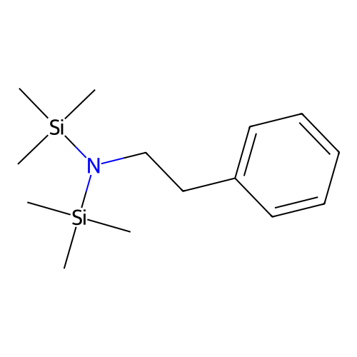 Silanamine, 1,1,1-trimethyl-N-(2-phenylethyl)-N-(trimethylsilyl)- structure