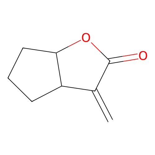 (1R,5r)-6-methylidene-8-oxabicyclo[3.3.0]octan-7-one structure