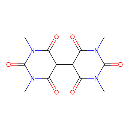 1,1',3,3'-tetramethylhydurilic acid structure