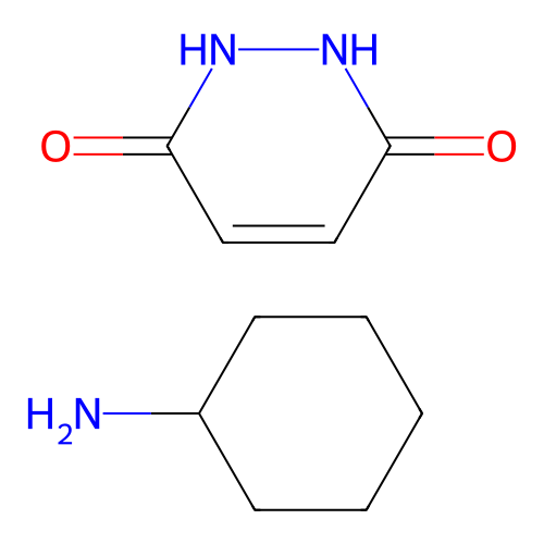 Cyclohexylammonium-3,6-pyridazinediolate structure