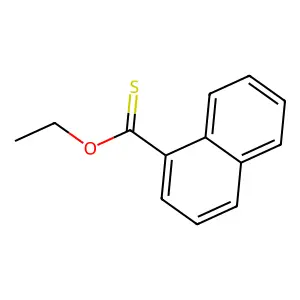 1-Naphthalenecarbothioic acid, O-ethyl ester structure
