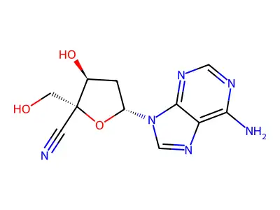 4'-C-cyano dAdo structure
