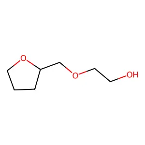 2-((Tetrahydro-2-furanyl)methoxy)ethanol structure