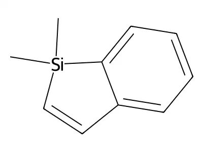 Indene, 1,1-dimethyl-1-sila- structure
