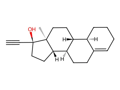 19-Norpregn-4-en-20-yn-17-ol structure
