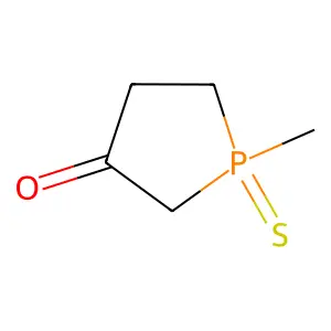 3-Phospholanone, 1-sulfide structure