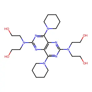 双嘧达莫 structure