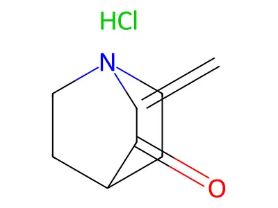 2-Methylene-3-quinuclidone structure