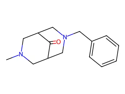 3-Benzyl-7-methyl-3,7-diazabicyclo[3.3.1]nonan-9-one structure