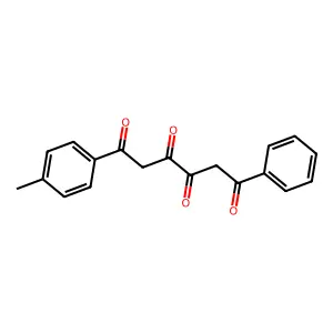 1-(4-Methylphenyl)-6-phenyl-1,3,4,6-hexanetetrone structure