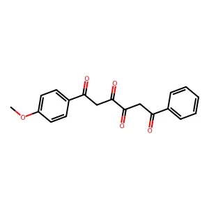 1-(4-Methoxyphenyl)-6-phenyl-1,3,4,6-hexanetetrone structure