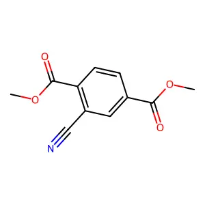 Dimethyl 2-cyanoterephthalate structure