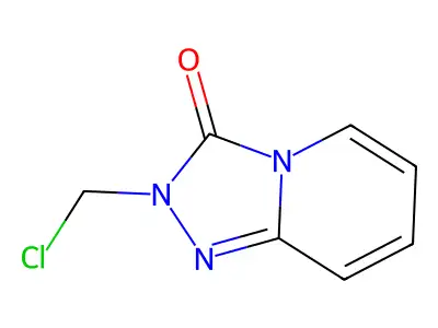 2-(Chloromethyl)-2,3-dihydro-S-triazolo(4,3-A)pyridin-3-one structure