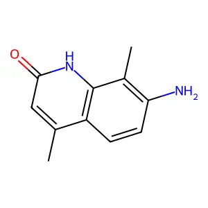 7-Amino-4,8-dimethyl-2(1H)-quinolinone structure