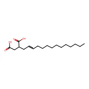 2-(2-十四碳烯-1-基)丁二酸 structure