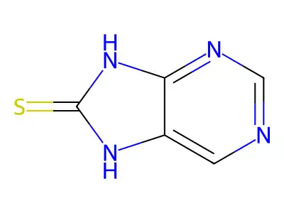 7H-Purine-8-thiol structure