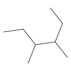 3,4-二甲基己烷 structure
