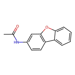 N-3-二苯并呋喃基乙酰胺 structure