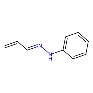 Acrolein phenylhydrazone structure
