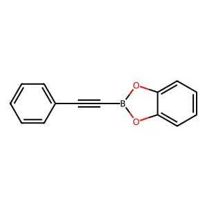 1,3,2-Benzodioxaborole, 2-(2-phenylethynyl)- structure