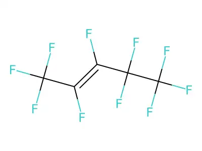 2-Pentene, 1,1,1,2,3,4,4,5,5,5-decafluoro- structure