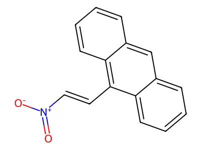9-(2-Nitroethenyl)anthracene structure