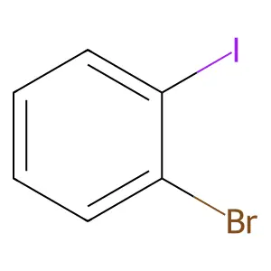 1-Bromo-2-iodobenzene structure