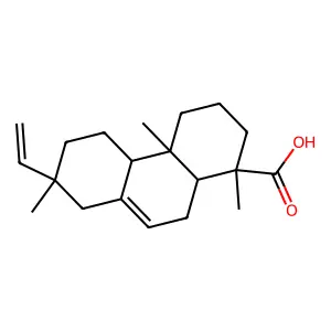 异海松酸 structure