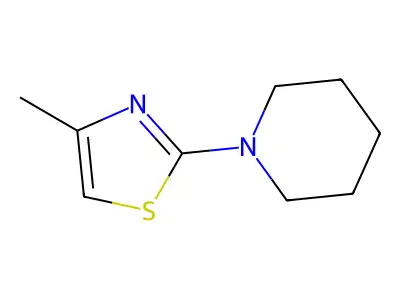 1-(4-Methyl-1,3-thiazol-2-yl)piperidine structure