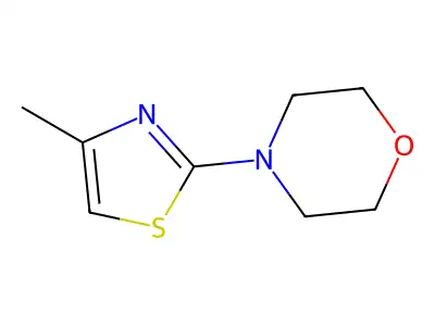 4-(4-Methyl-1,3-thiazol-2-yl)morpholine structure