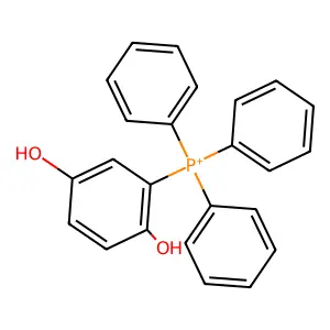 2-(Triphenylphosphoranyl)-1,4-benzenediol structure