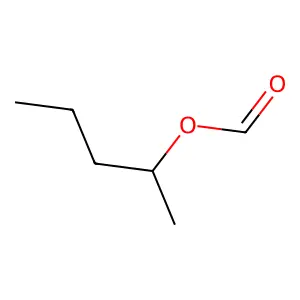 1-Methylbutyl formate structure