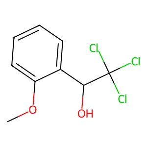 2,2,2-Trichloro-1-(2-methoxyphenyl)ethanol structure