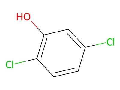2,5-二氯苯酚 structure