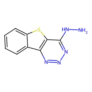 [1]Benzothiolo[3,2-d]triazin-4-ylhydrazine structure