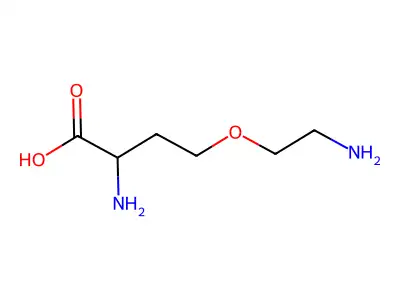 2-氨基-4-(2-氨基乙氧基)丁酸 structure