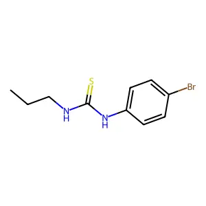 1-(4-Bromophenyl)-3-propylthiourea structure