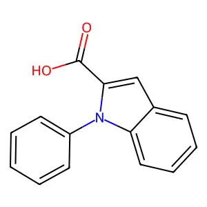 1-Phenyl-1H-Indole-2-Carboxylic Acid structure