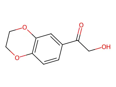 1-(2,3-Dihydro-1,4-benzodioxin-6-yl)-2-hydroxyethanone structure