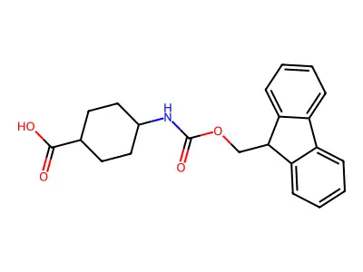 Fmoc-1,4-cis-achc-oh structure