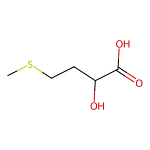 alpha-Hydroxy-gamma-methylmercaptobutyric acid structure