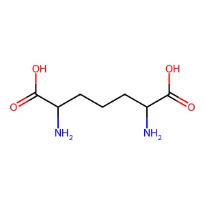 二氨基庚二酸 structure