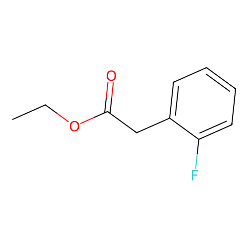 Ethyl 2-(2-fluorophenyl)acetate structure