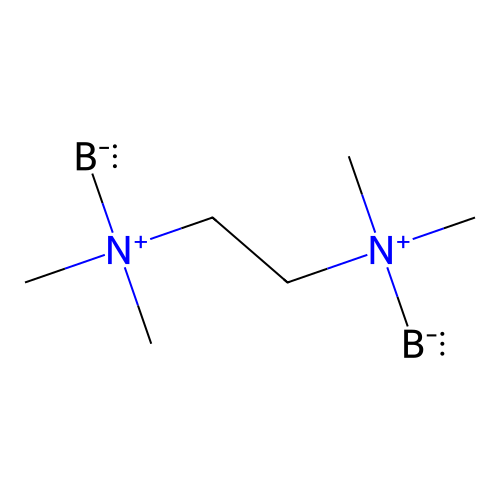 2,2,5,5-Tetramethyl-2lambda(5),5lambda(5)-diaza-1,6-diborahexane structure