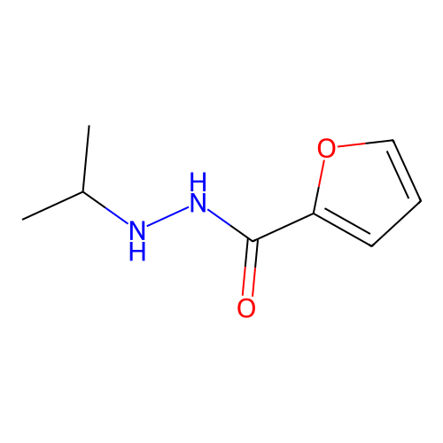 N'-isopropylfuran-2-carbohydrazide structure